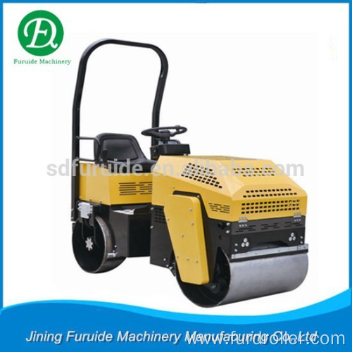 Soil Compaction Vibratory Roller Compactor with 1 Ton Capacity (FYL-880)